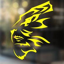 Tiger-Wildkatze-Vinylwand-Fenster-Badezimmer-Aufkleber-Aufkleber Nr. 4
_3