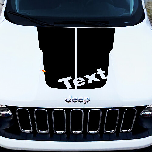 Vinyl-Motorhauben-Aufkleber Grafik für Jeep Cherokee Trailhawk