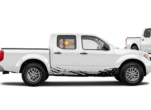 2 Aufkleber Vinyl Tür Schlammspritzer für Toyota Tundra Flap Side Step Dachträger
