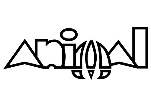 Animal Markenlogo Universeller Vinylaufkleber