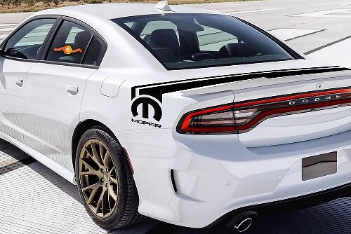 Dodge Charger 2011–2014 – MOPAR Heckdeckel-Streifen-Kit
