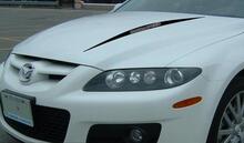 2 Mazda 6 Hood Mazdaspeed MPS Bonnet Sticker Aufkleber Streifen Vinyl Grafiken
 2