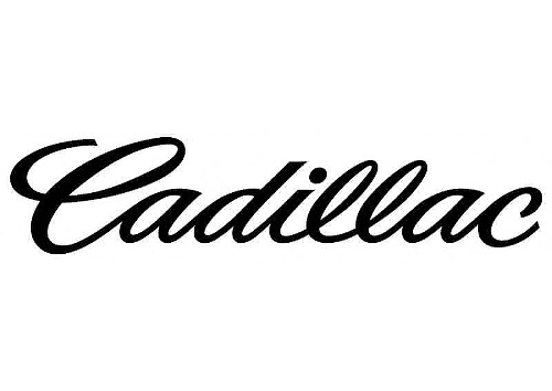Cadillac Schriftzug Vinyl-Aufkleber