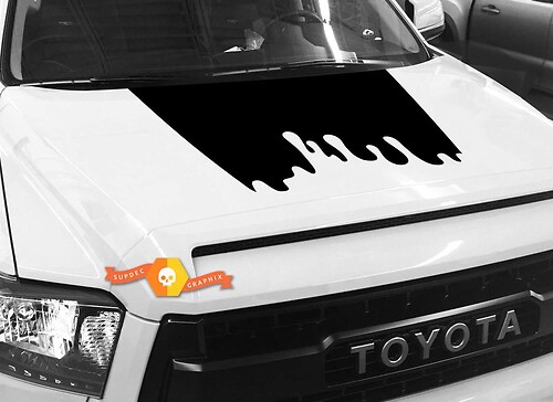 Motorhaubengrafik-Aufkleber für Toyota Tundra 2014, 2015, 2016, 2017, 2018, Nr. 4
