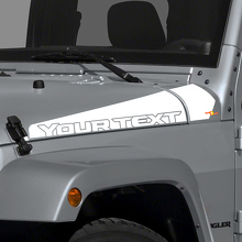 Individuell gestalteter Vinyl-Aufkleber für Motorhaube für Jeep Wrangler JL CJ TJ YK JK XJ 2