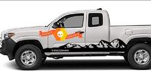 Toyota Tacoma Side Door Rocker Panel Mountain Decal Sticker 04-19 Double Cab Long Bed
 2
