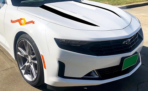 Chevrolet Camaro 2019 Motorhaubenaufkleber, Aufkleberpaket, Spinnenstreifen, Vinylgrafik
