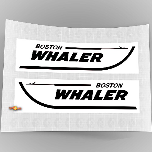 Boston Whaler Boots-Vinylaufkleber