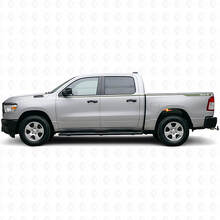 4x4 Dünne Seitenstreifen Vinyl-Aufkleber-Set für Dodge Ram 1500_3