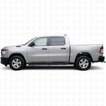 4x4 Dünne Seitenstreifen Vinyl-Aufkleber-Set für Dodge Ram 1500_5