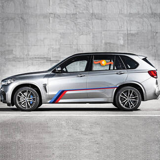 BMW X5M F85 Seitengrafikaufkleber M SPORT M Performance M Tech
