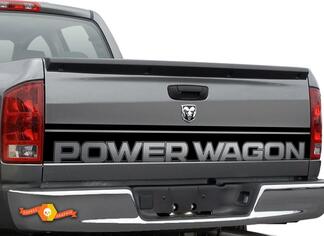 Dodge Ram 1500 Power Wagon LKW-Heckklappenakzent-Vinylgrafik-Streifenaufkleber-1
