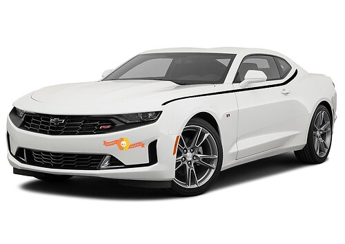 Chevrolet Camaro 2019 Karosserie-Seiten-Speer-Aufkleber, Streifen, Vinyl-Grafik
