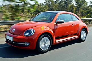 Volkswagen Beetle 2011–2018 Rocker Stripe Stripes Graphics Decals
