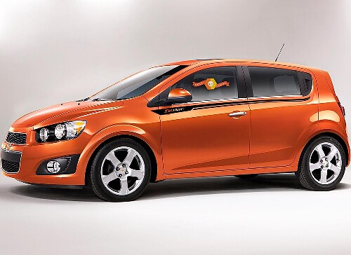 Sonic Tür-Seitenstreifen Vinylaufkleber Für Chevrolet Aveo