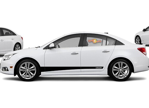 Chevrolet Holden Cruze – Seitenstreifen-Aufkleber, Türlinien-Aufkleber
