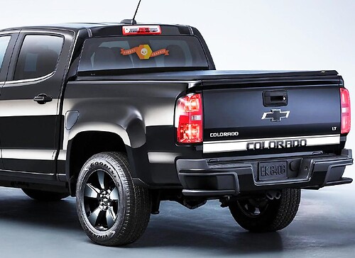 Chevy Chevrolet Colorado Truck Tailgate Accent Vinyl Grafik Aufkleber Aufkleber Streifen 2015-
