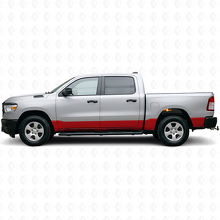 Gerader Schweller-Streifen Vinyl-Aufkleber Satz für Dodge Ram 1500_4
