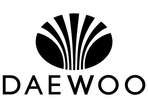 DAEWOO AUFKLEBER 2014 Selbstklebendes Vinyl Aufkleber Aufkleber

