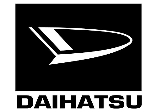 Daihatsu Logo Universeller Vinyl-Aufkleber