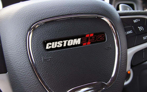 Lenkrad Daytona 392 Emblem gewölbt Aufkleber Aufkleber Challenger Charger

