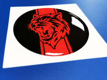 Hellcat-Tankklappeneinsatz-Emblem, gewölbter Aufkleber für Challenger
_2