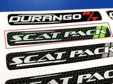 Lenkrad Scat Pack Lime Emblem gewölbter Aufkleber Aufkleber Challenger Charger Scatpack
 2