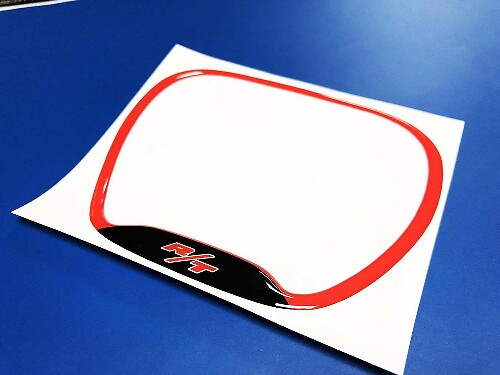 R/T Lenkrad-Schmuckring Kuppel-Emblemaufkleber für Dodge Challenger Charger