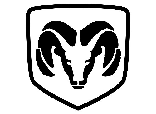 Dodge Logo Vinyl-Aufkleber für Dodge Trucks