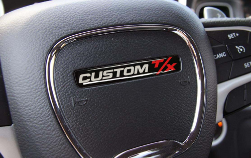 Lenkrad Durango RT R/T Emblem gewölbter Aufkleber Aufkleber Challenger Charger Dodge
