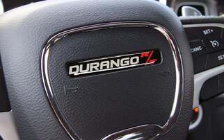 Lenkrad Durango RT R/T-Emblem gewölbter Aufkleber Challenger Charger Dodge
