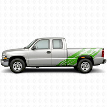 Gezackte Vinyl-Streifen für Seitenleisten Chevrolet Silverado 1500 GMT800 1999-2007_6