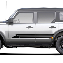 Retro Vintage Heritage Wave Rocker Panel Decal Side Stripe Aufkleber Fit Toyota 4Runner 2
 3