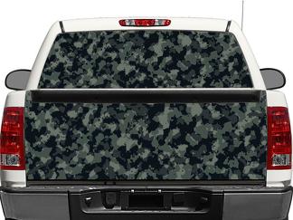 Camo Camouflage Heckscheibe ODER Heckklappe Aufkleber Aufkleber Pick-up Truck SUV Car
