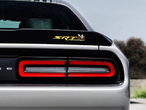 SRT Angetriebenes Kuppel-Emblem-Aufkleber für Dodge Challenger & Charger