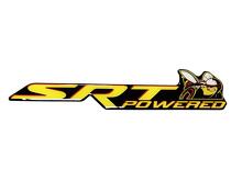SRT Angetriebenes Kuppel-Emblem-Aufkleber für Dodge Challenger & Charger_2