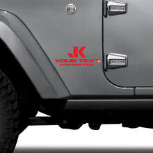 Benutzerdefiniertes JK Unlimited Seiten-Vinyl-Set für Jeep Wrangler_3