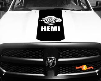 Dodge Ram 1500 2500 3500 Vinyl Racing Stripe Rumble Bee Hemi Hood Aufkleber #10
