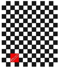 Fiat 500 Vinyl Racing Checkered Flag Dachstreifen-Aufkleber
 2