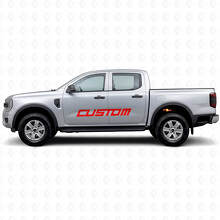 Benutzerdefinierte Schriftzug Tür Vinyl Aufkleber Set für Musclecar Ranger Wildtrak 2016-2018_4