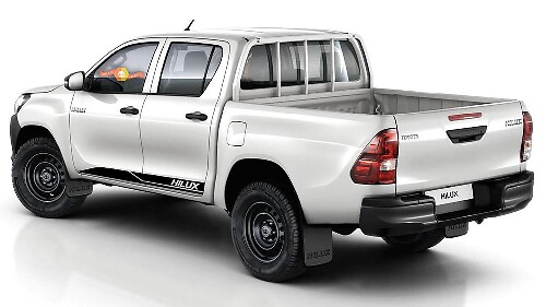 2X Toyota Hilux Seitenschweller Vinyl Aufkleber Grafik Rally Aufkleber -1
