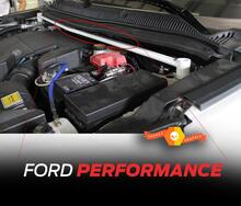 FORD Performance Under Hood Strut Brace Aufkleber Aufkleber 2 Farben Vinyl Graphics Ford Explorer ST 2020
 2