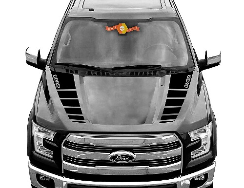 FORD F-150 Raptor Off-Road Hood Graphics 2015 2019 Ford Racing Stripe Aufkleber Aufkleber
