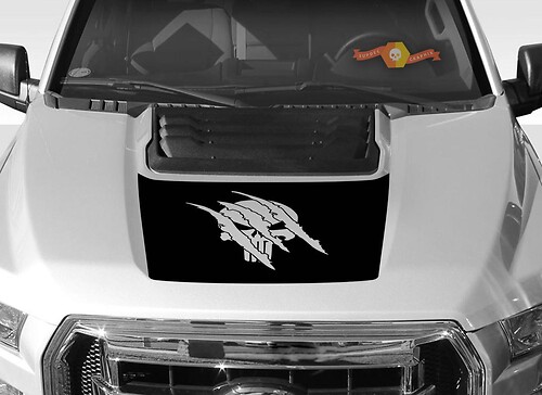 FORD F-150 Raptor Punisher SVT Haubengrafiken 2015–2019 – Ford Racing Stripe Aufkleber Aufkleber – 2
