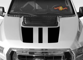 FORD F-150 Raptor SVT Hood Graphics 2015–2019 – Ford Racing Stripe Decals – 4
