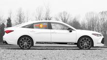 Racing Rocker Panel Stripes Vinyl-Aufkleber für Toyota Avalon
 3