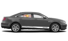 Racing Rocker Panel Stripes Vinyl-Aufkleber für Ford Taurus
 2