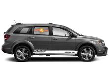 Racing Rocker Panel Stripes Vinyl-Aufkleber für Dodge Journey
 4