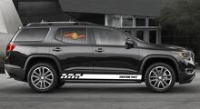 Racing Rocker Panel Stripes Vinyl-Aufkleber für GMC Acadia
 4