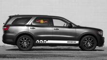 Racing Rocker Panel Stripes Vinyl-Aufkleber für Dodge Durango
 4